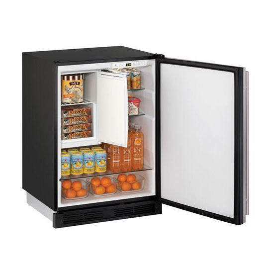 U-Line U1224RFS00B 1224rf 24" Refrigerator/freezer With Stainless Solid Finish (115 V/60 Hz Volts /60 Hz Hz)