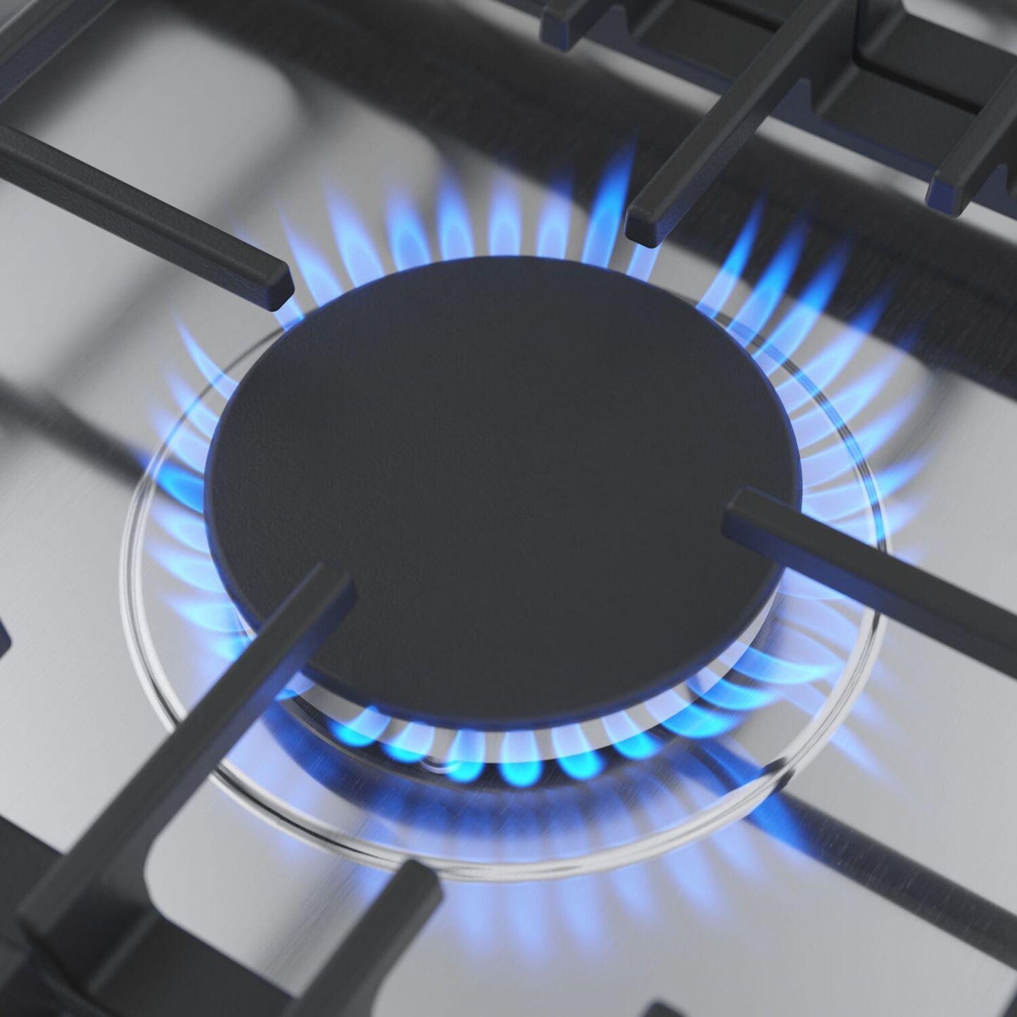 Bosch NGM5059UC 500 Series, Gas hob, 30'', Stainless steel