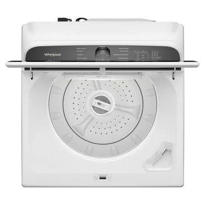 Whirlpool WTW6157PW 5.2-5.3 Cu. Ft. Whirlpool® Top Load Washer with Removable Agitator