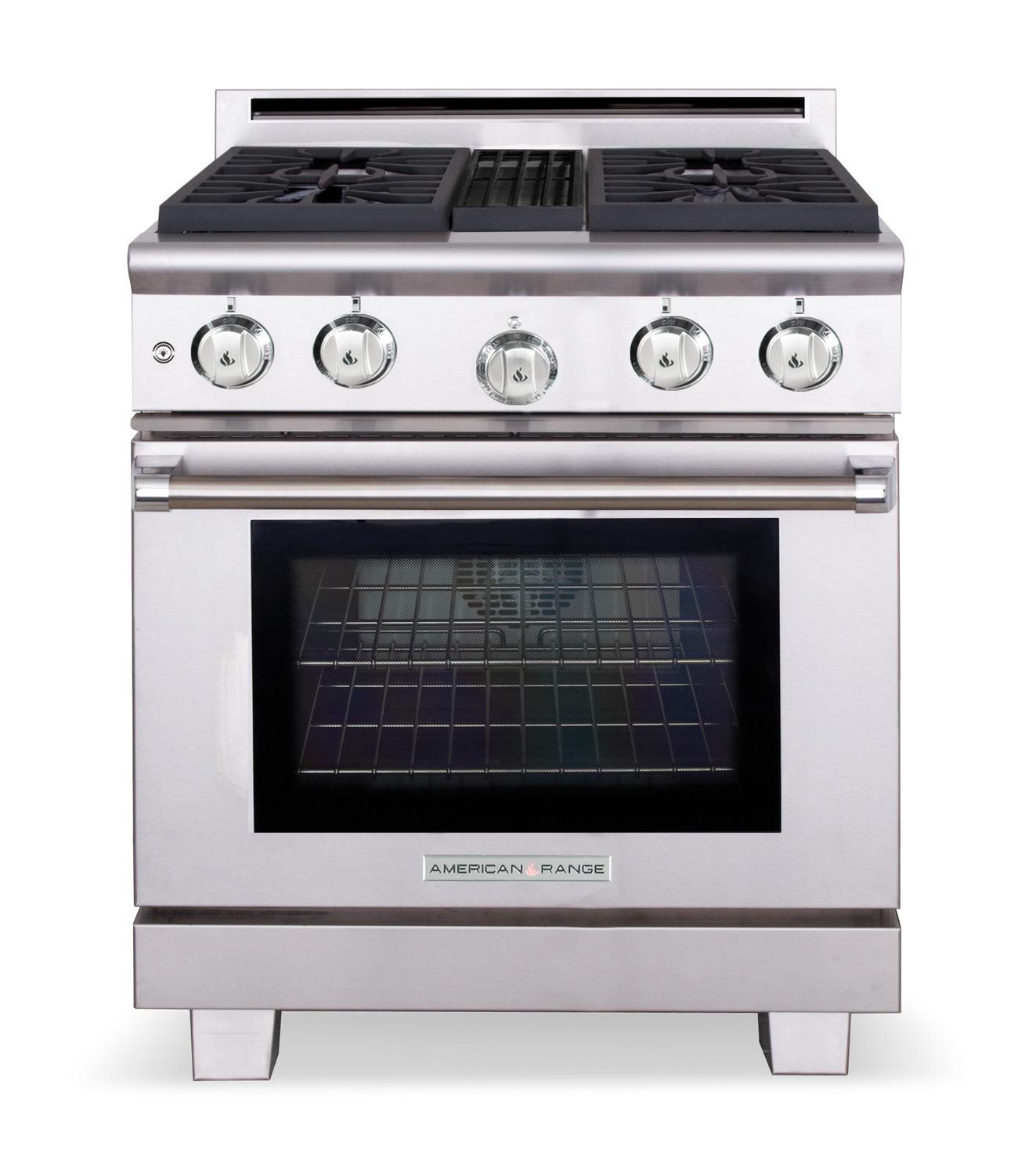 American Range GASOPENBURNERICONICA30 Iconica 30 Inch Performer Range