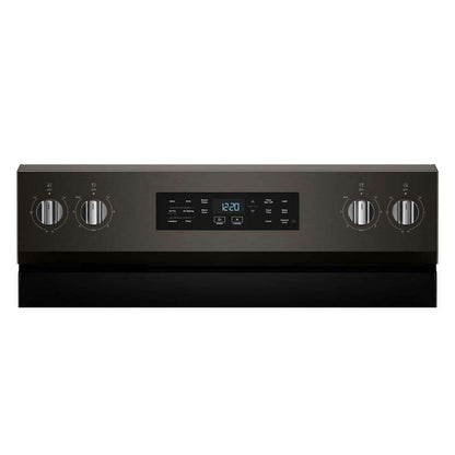 Whirlpool WFES4530SV 30-inch Electric Range with Air Cooking Technology and Steam Clean