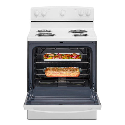 ACR4203MNW Amana® 30-inch Electric Range with Easy-Clean Glass Door