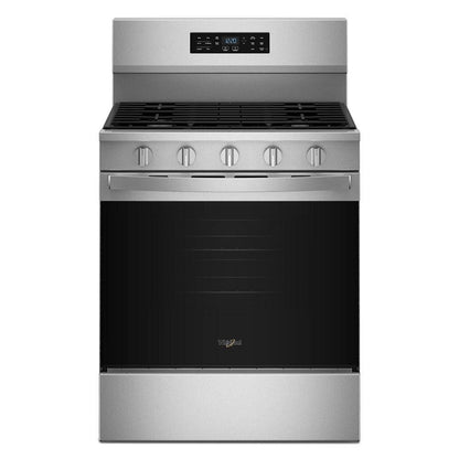 Whirlpool WFGS5730SZ 30-inch Gas Range with Air Cooking Technology and EZ-2-Lift™ Hinged Grates