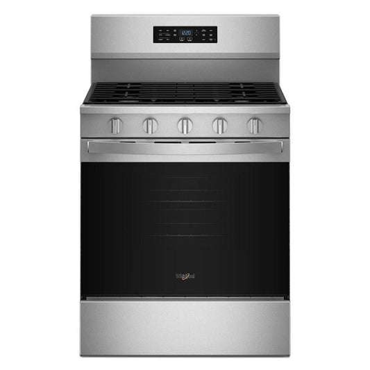 Whirlpool WFGS5730SZ 30-inch Gas Range with Air Cooking Technology and EZ-2-Lift™ Hinged Grates