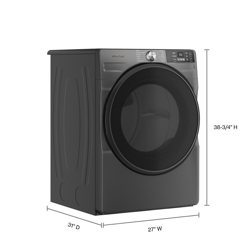 Whirlpool WGD5720RU 7.4 cu. ft. Smart Front Load ENERGY STAR® Gas Dryer with Wrinkle Shield™ Option
