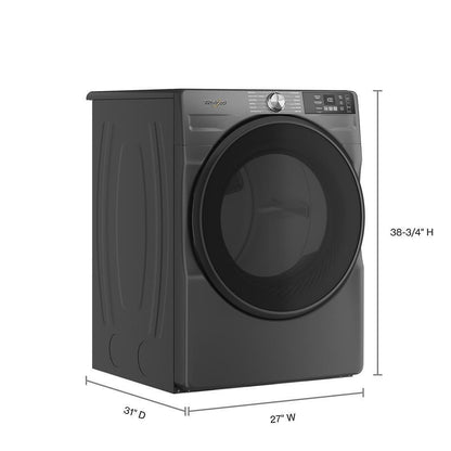 Whirlpool WGD5720RU 7.4 cu. ft. Smart Front Load ENERGY STAR® Gas Dryer with Wrinkle Shield™ Option