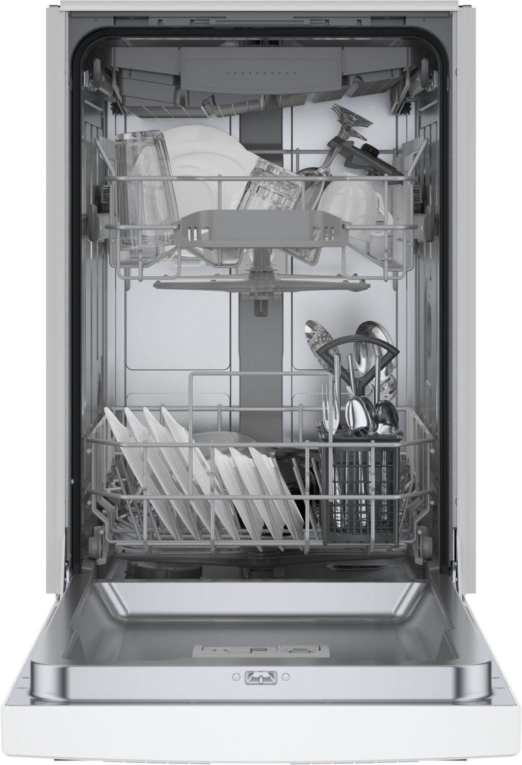 Bosch 300 Series Dishwasher 17 3/4" White SPE53B52UC
