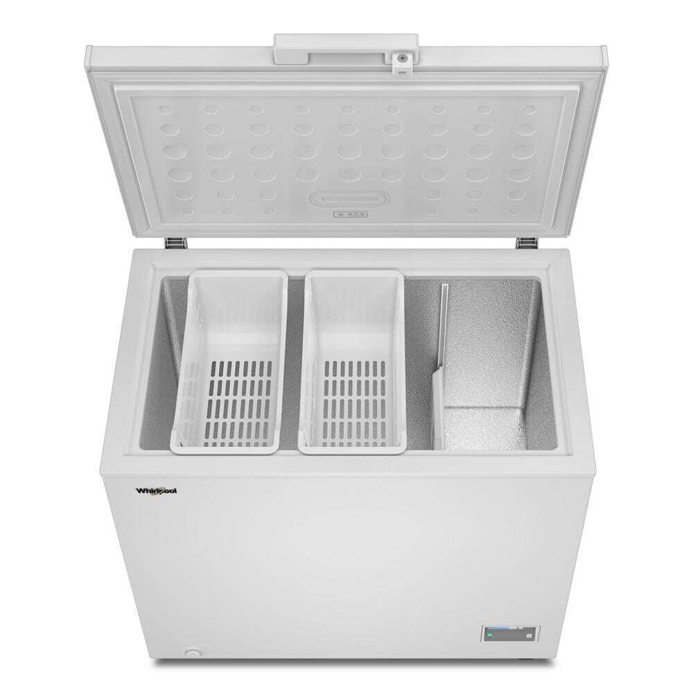 WZCN339TW Whirlpool® 9 cu. ft. Chest Freezer with 2 Storage Baskets