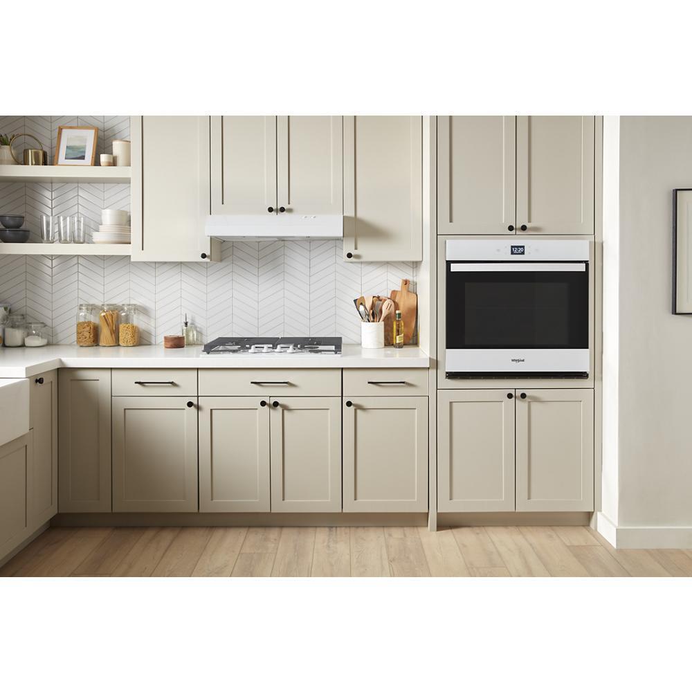 Whirlpool WOES5027LW 4.3 Cu. Ft. Single Wall Oven with Air Fry When Connected