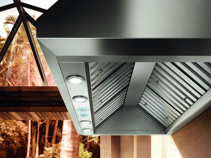 Elica ECP136SS CAPRI Outdoors Range Hood 36" wide - 1200CFM