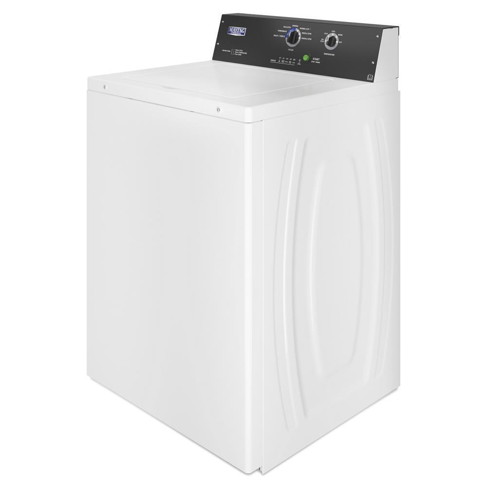 Maytag MAT23MNAWW Commercial Top-Load Washer, Non-Vend