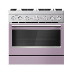 Kitchenaid KFDS936SWF 36-Inch 6 Burner Commercial-Style Dual Fuel Range with No Preheat Air Fry Mode