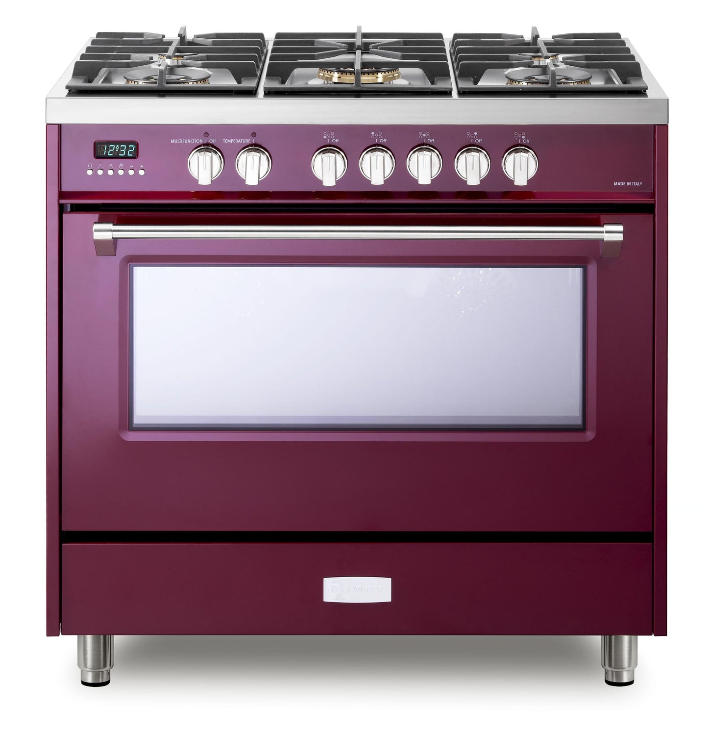 VUFSGE365BU Verona Ultima 36" Dual Fuel Range - Burgundy
