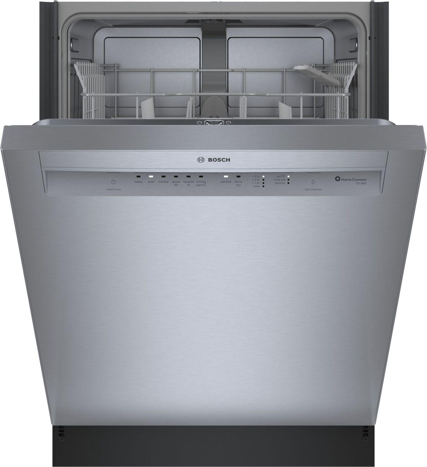 Bosch SHE3AEM5N 100 Series Dishwasher 24" Stainless Steel Anti-fingerprint