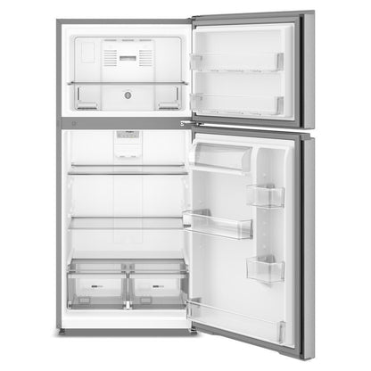 WRTX3319SZ Whirlpool® 30-inch Wide Top Freezer Refrigerator with Total Coverage Cooling- 19 Cu. Ft.
