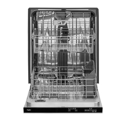 Whirlpool WDPS7024RZ Eco Series Quiet Dishwasher with a washing 3rd Rack & Water Repellent Silverware Basket