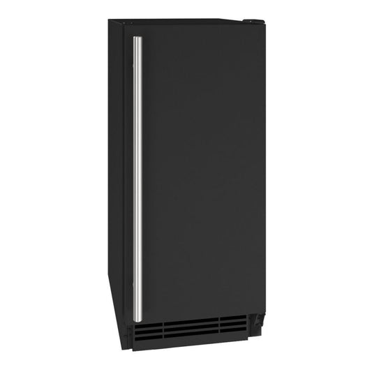 U-Line UHCP115BS01A Hcl115 / Hcp115 15" Clear Ice Machine With Black Solid Finish and Pump (115 V/60 Hz)