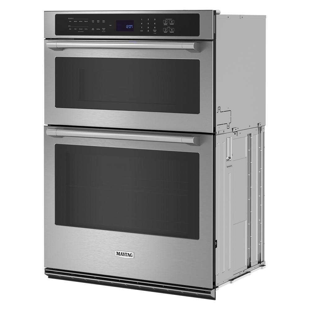 Maytag MOEC6030LZ 30-inch Wall Oven Microwave Combo with Air Fry and Basket - 6.4 cu. ft.