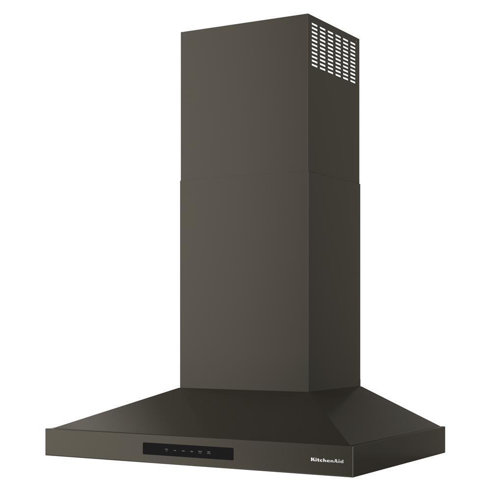 KVWC730SBE KitchenAid® 30-inch Wall-Mount, 4-Speed Canopy Hood