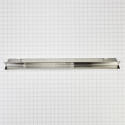 Whirlpool W10752698 27" Microwave Vent Trim Kit, Stainless Steel, with trim pieces and deflector shield, fits KMBP107ESS
