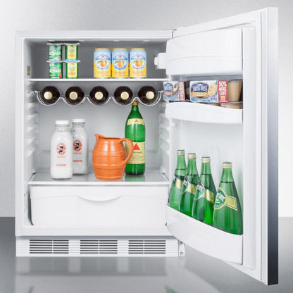 Summit FF61WSSHH 24" Wide All-refrigerator