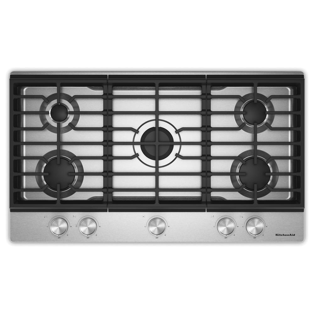 KCGK336SSS KitchenAid® 36 in. Gas Cooktop with 5 Versatile Burners