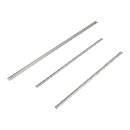 Kitchenaid W10675028 34" Slide-in Range Trim Kit, Stainless Steel, with (3) trim pieces, and installation instructions