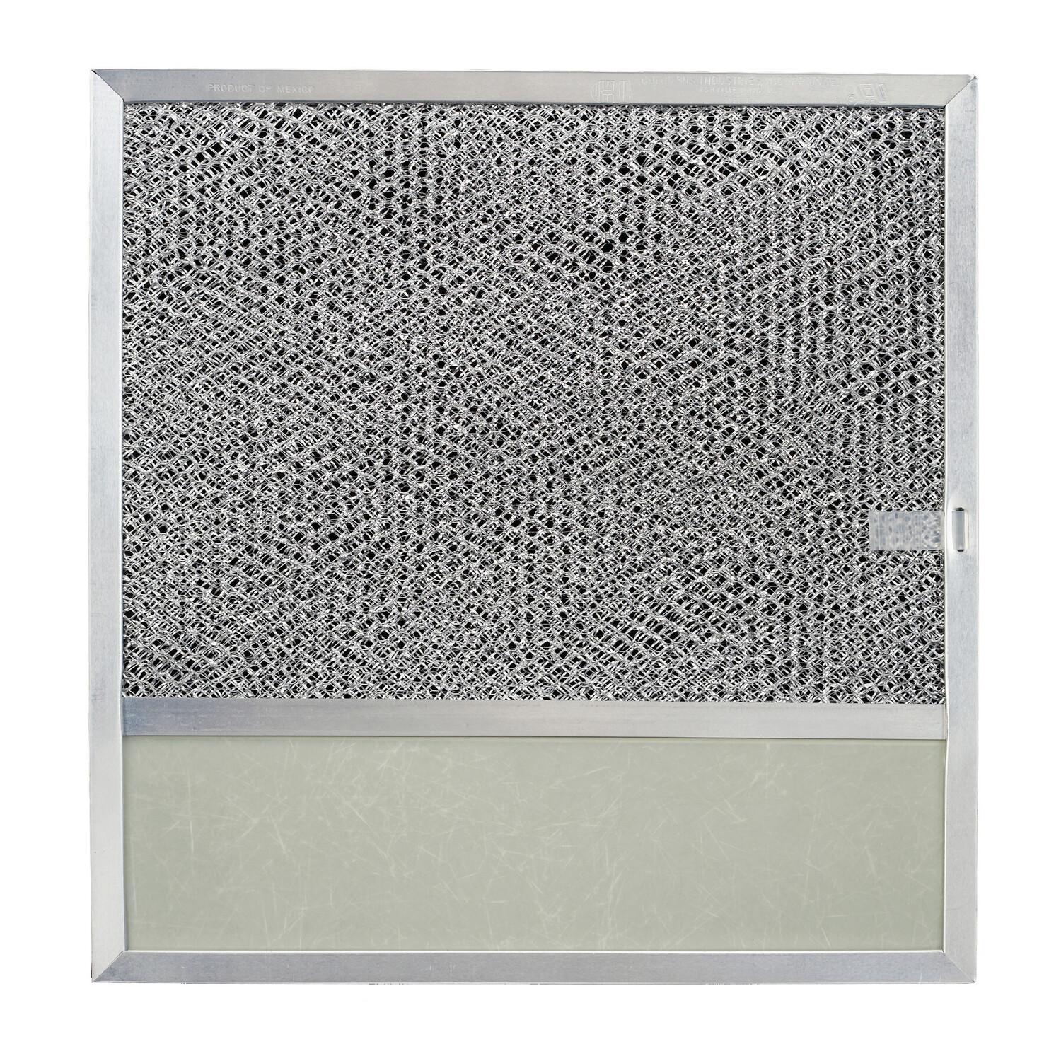 SR610050 Broan-NuTone® Genuine Replacement Aluminum Filter w/ Light Lens for Range Hoods, 11-7/16" X 11-13/16" Fits Select Models