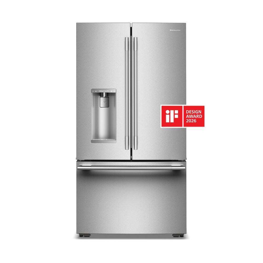 Kitchenaid KRFC636SPS Counter-Depth French Door Refrigerator with Intelligent Auto Fill