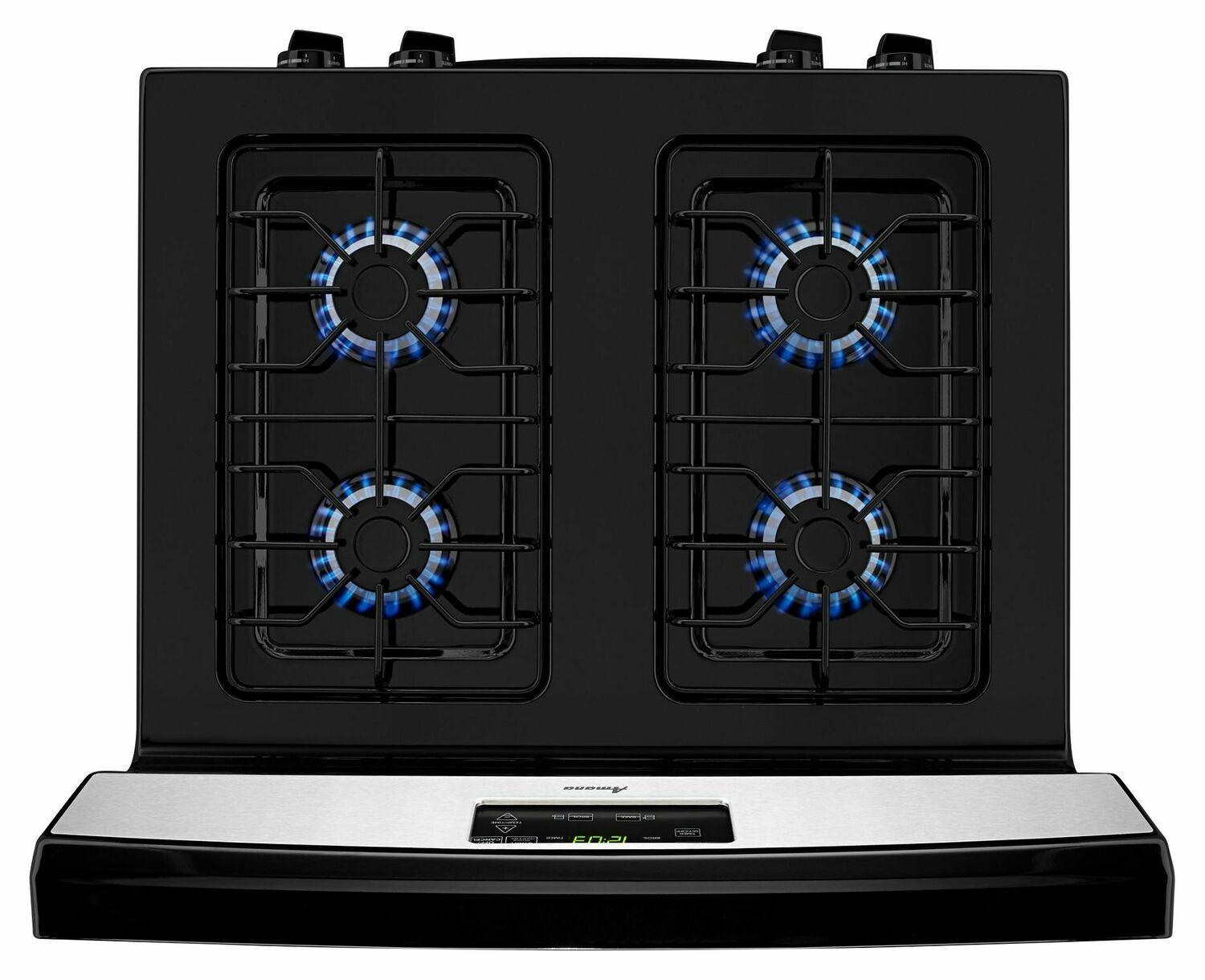 Amana 30-inch Gas Range with Easy Touch Electronic Controls