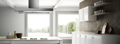 Elica EVI642S1 VAVANO IS Island Range Hood 42" wide - 600CFM