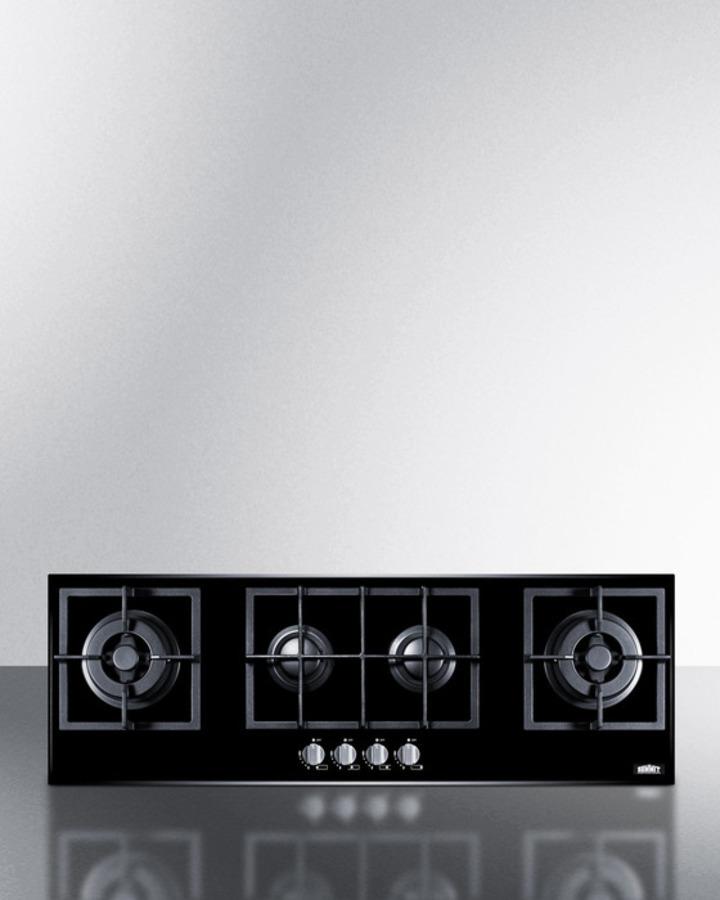 Summit 44" Wide 4-burner Gas Cooktop