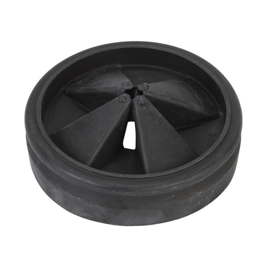Whirlpool W11087190 Disposer Splash Guard - Black with Flexible Rubber Sink Baffle (3 1/2-IN D)