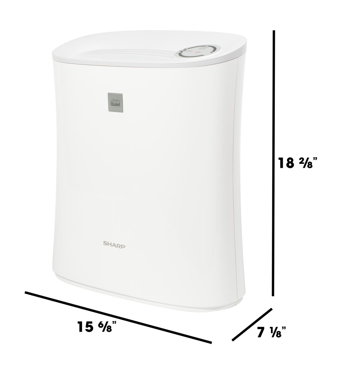 FPF30UH Sharp True HEPA Air Purifier with Express Clean for Small Rooms