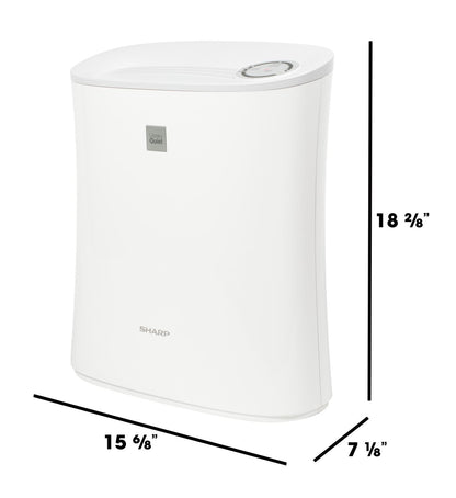 FPF30UH Sharp True HEPA Air Purifier with Express Clean for Small Rooms