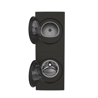 Whirlpool WFH5424SJ Compact ENERGY STAR® Ventless Heat Pump Laundry Tower with 2.7-cu ft Washer and Electric 4.3-cu ft Dryer