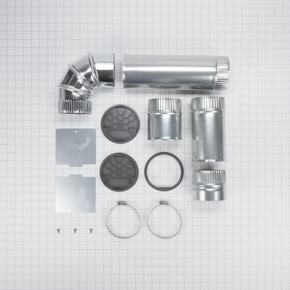 Maytag W10470674 Dryer 4-Way Side Vent Kit for left, right, and bottom venting.
