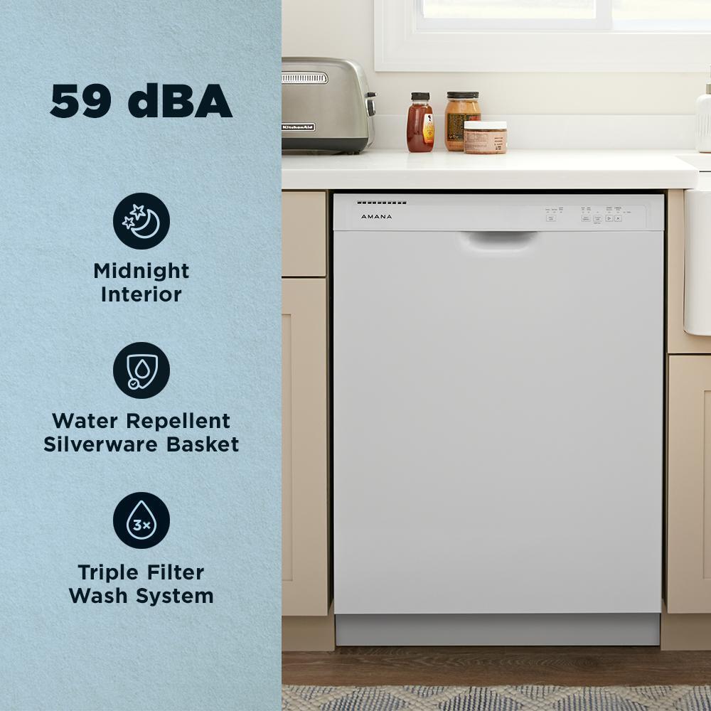 ADFS2524RW Amana® Dishwasher with Midnight Interior