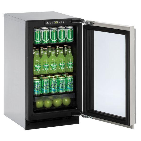 U-Line U2218RGLS00B 2218rgl 18" Refrigerator With Stainless Frame Finish (115 V/60 Hz)