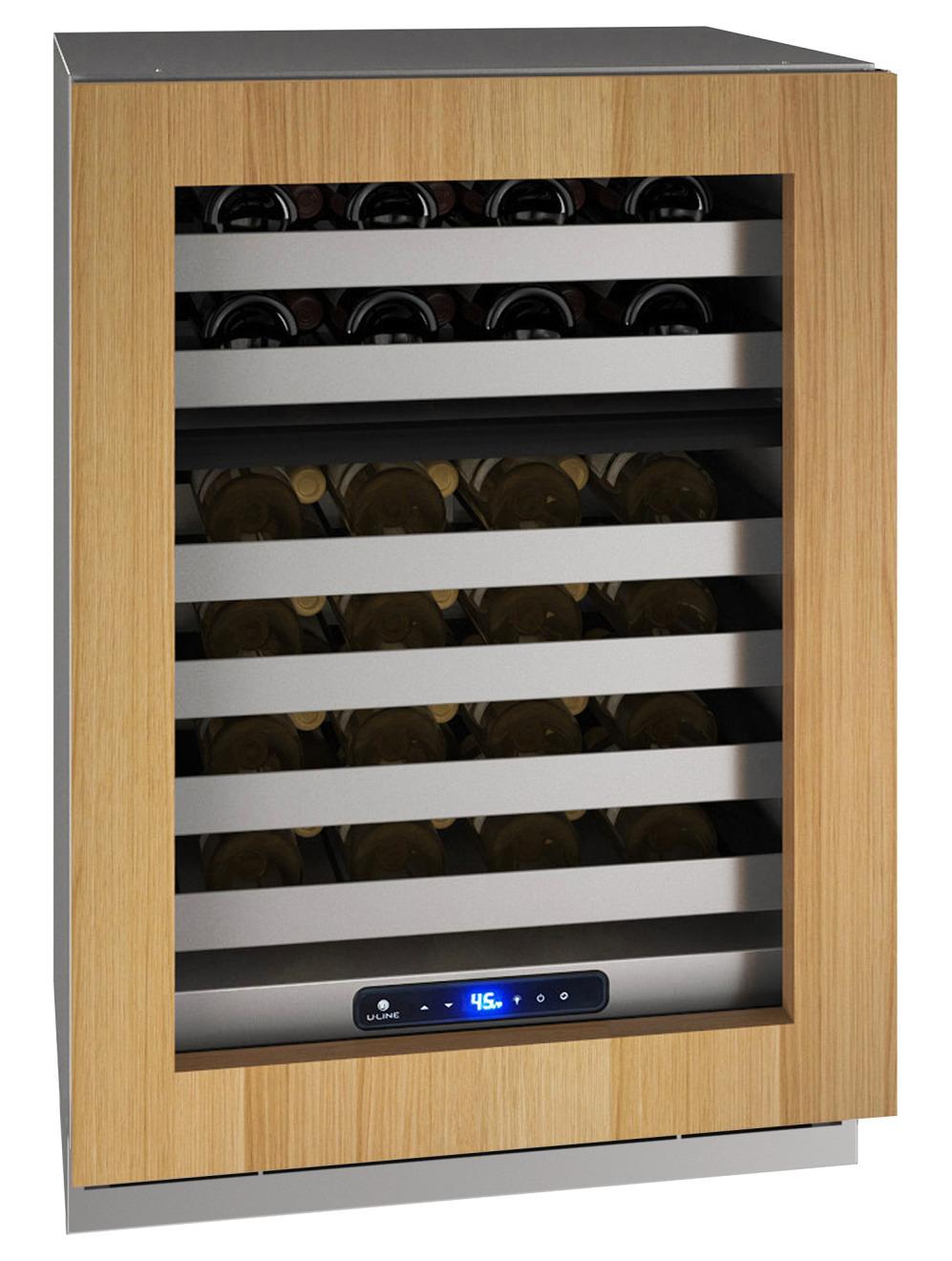 U-Line UHWD524IG01A Hwd524 24" Dual-zone Wine Refrigerator With Integrated Frame Finish and Field Reversible Door Swing (115 V/60 Hz)