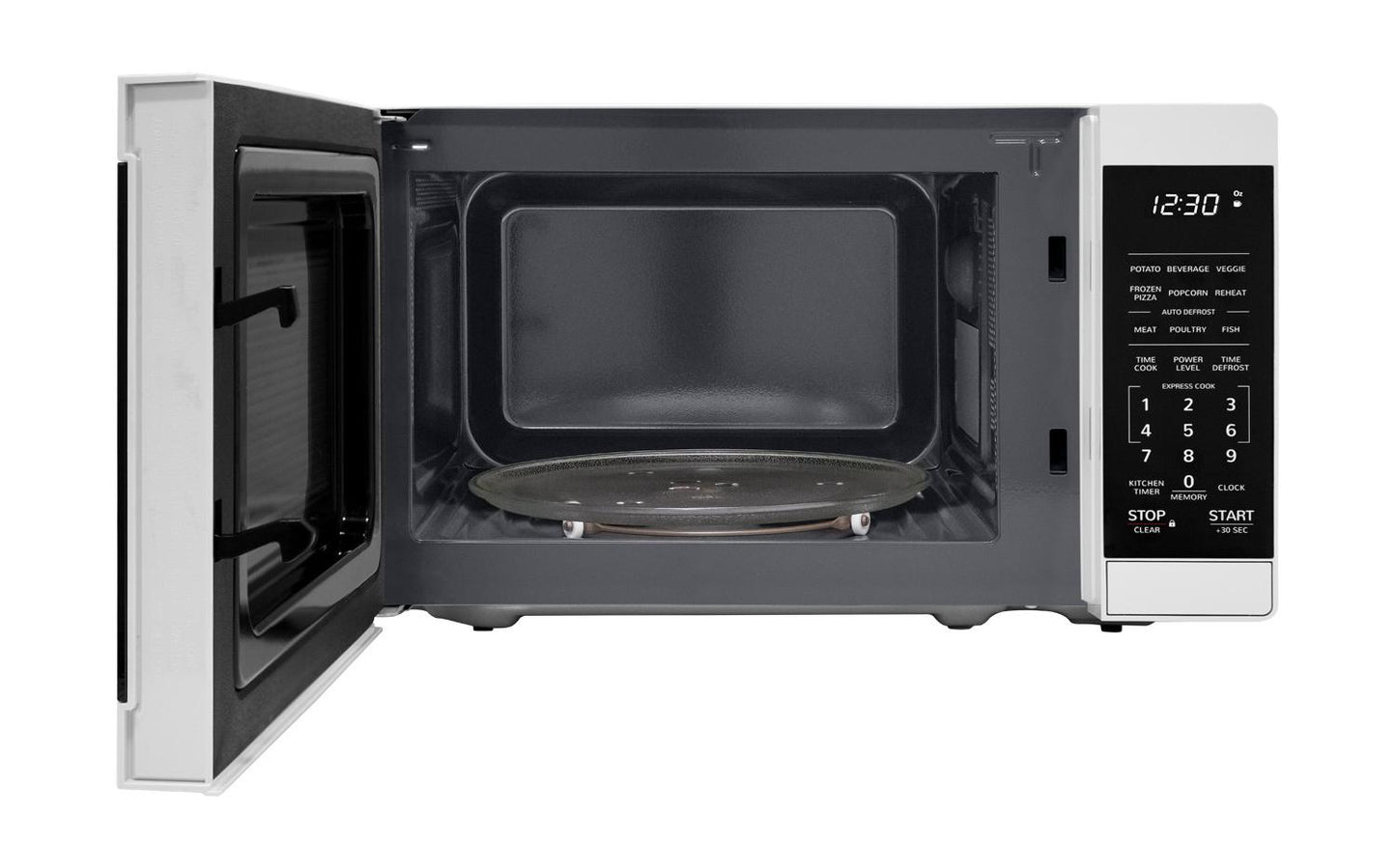 Sharp SMC0760HW 0.7 cu. ft. White Countertop Microwave Oven