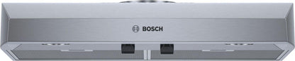 Bosch DUH30252UC 500 Series, 30" Under-cabinet Hood, 400 CFM, Halogen lights, Stnls