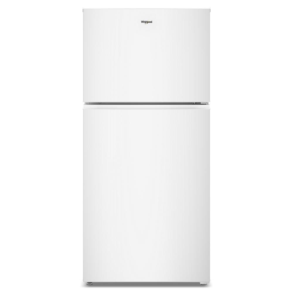 WRTX3319SW Whirlpool® 30-inch Wide Top Freezer Refrigerator with Total Coverage Cooling- 19 Cu. Ft.