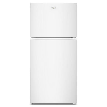 WRTX3319SW Whirlpool® 30-inch Wide Top Freezer Refrigerator with Total Coverage Cooling- 19 Cu. Ft.