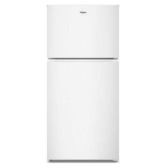 WRTX3319SW Whirlpool® 30-inch Wide Top Freezer Refrigerator with Total Coverage Cooling- 19 Cu. Ft.