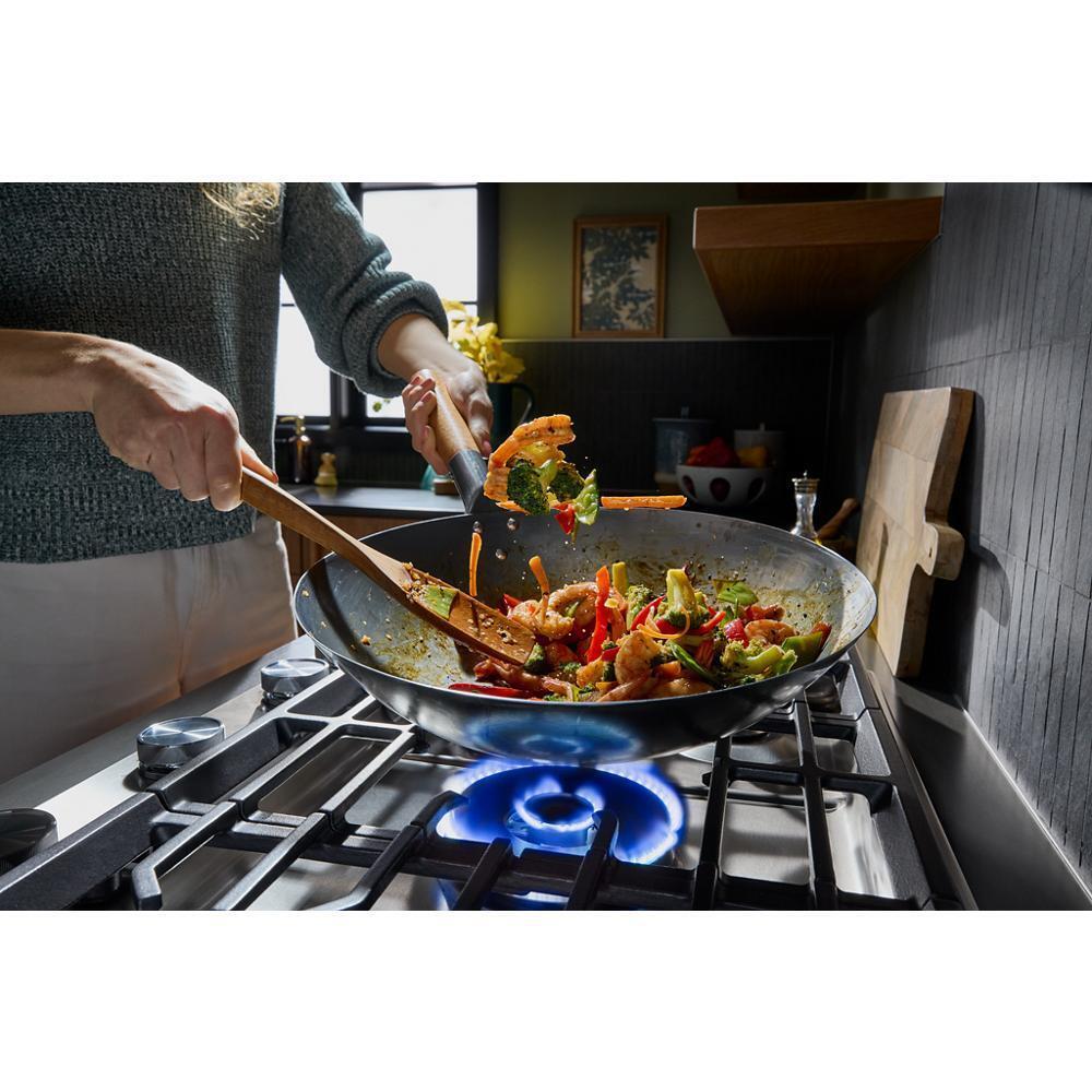 KCGK530SSS KitchenAid® 30 in. Gas Cooktop with 5 Burners and Integrated Wok Grate