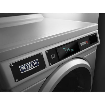 Maytag MDE28PRCZW Commercial Electric Dryer, Card Reader Ready or Non-Vend