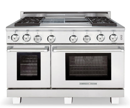 American Range AMERICANRANGEICONICAPERFORMERARROB484GDGRDF Iconica 48 Inch Performer Range