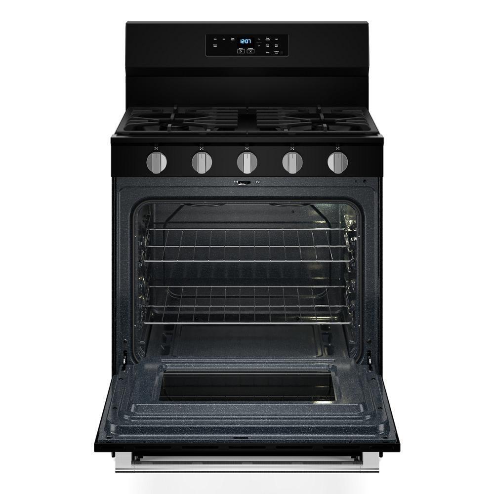 Maytag MFGS4030RB 30-Inch Wide Gas Range With Steam Clean - 5.0 cu. ft.