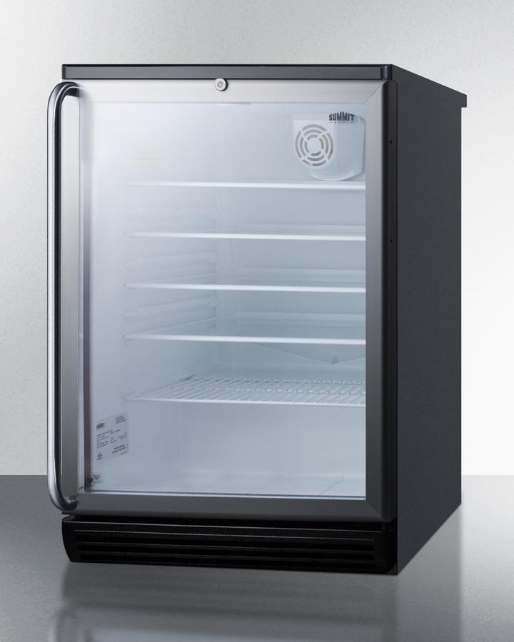 Summit SCR600BGLSH 24" Wide Beverage Center